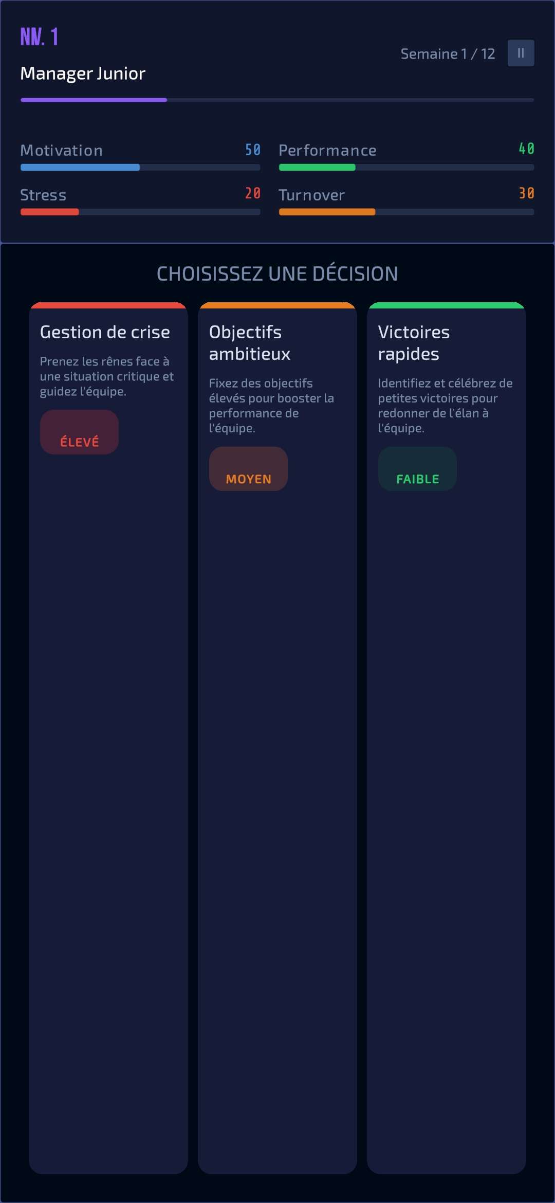 Card Selection